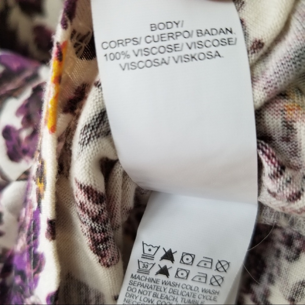 Lucky Brand | Floral | Long-sleeve tunic | XS - Picture 5 of 5